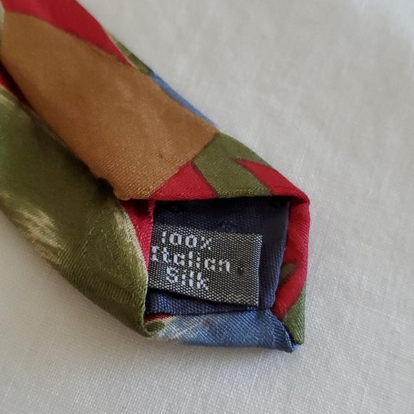 Bugatti multicolor silk tie - Picture 2 of 4